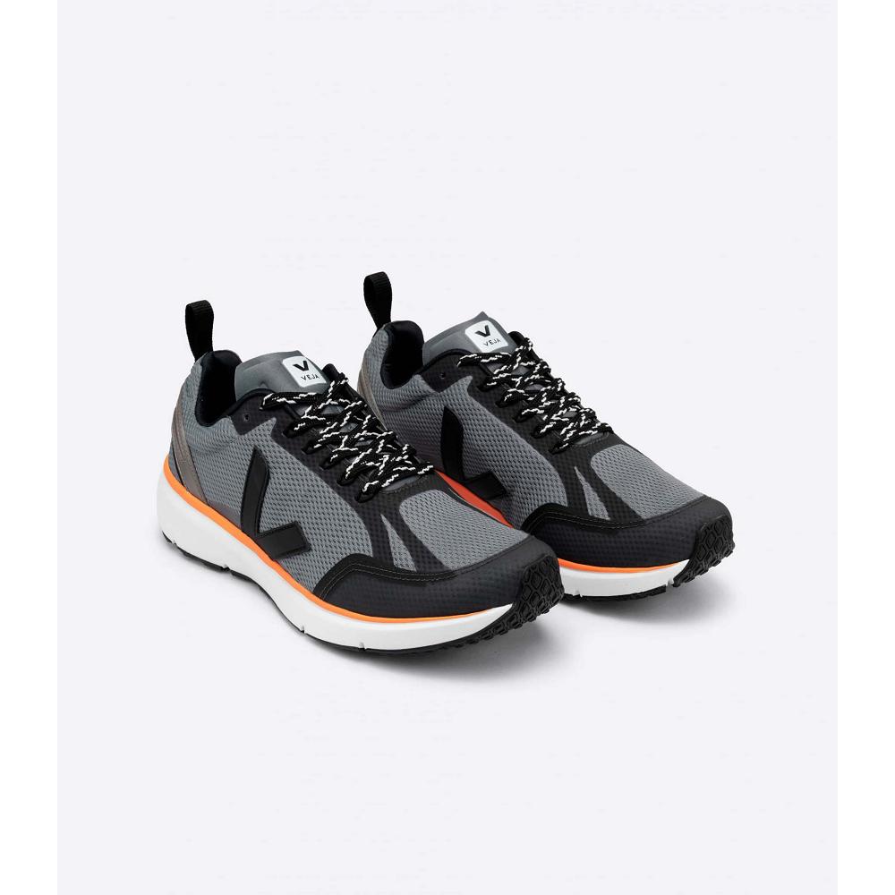 Black/Orange Women's Veja CONDOR 2 ALVEOMESH Shoes | AU 490JPQ